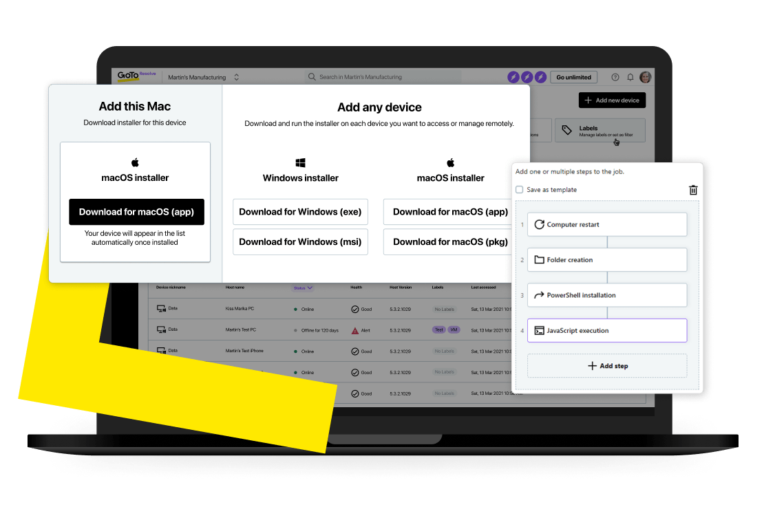 Our newest macOS updates let you support different devices and standardize the way your teams provide your support. 