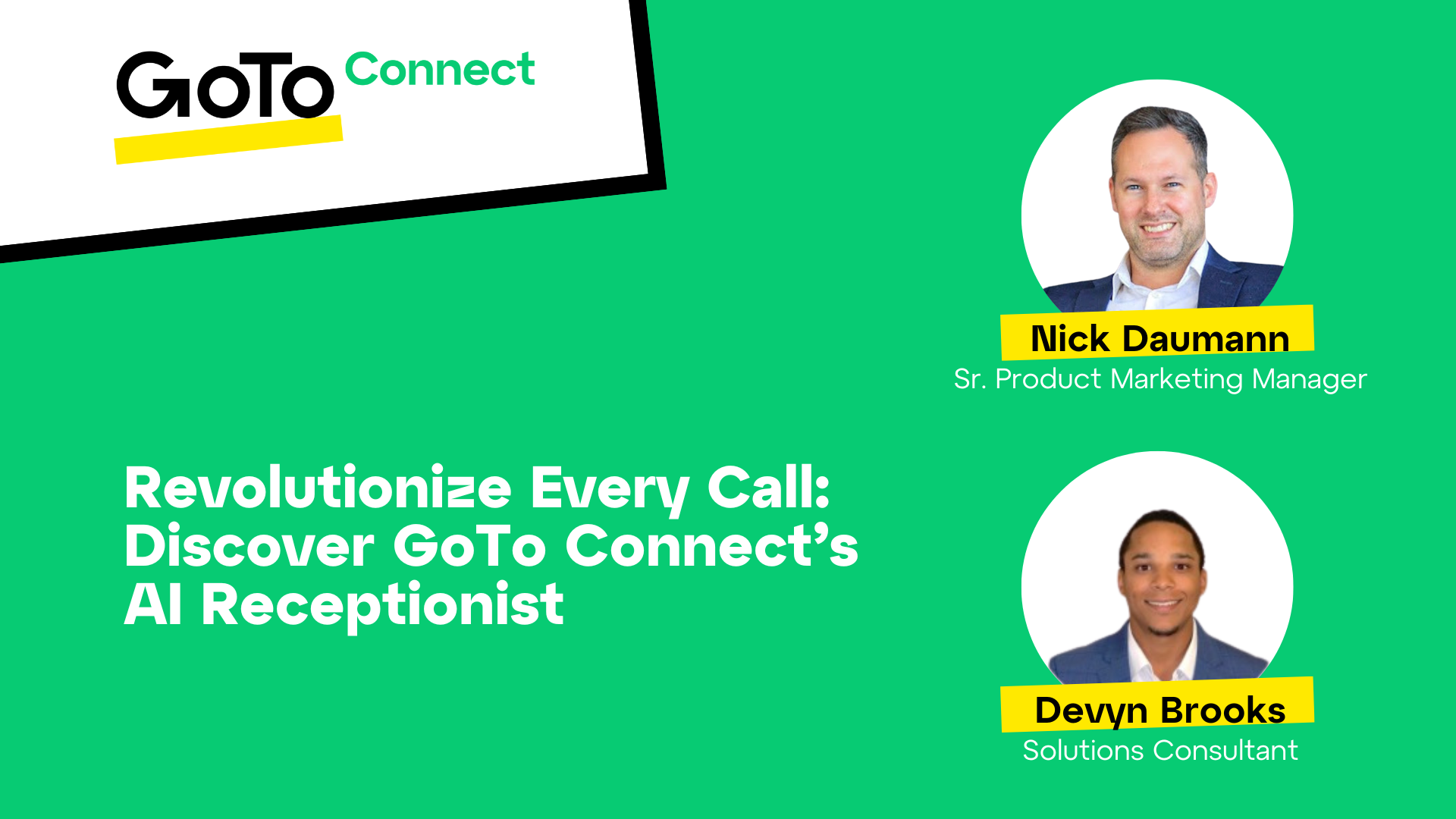 Revolutionize Every Call: Discover GoTo Connect’s AI Receptionist